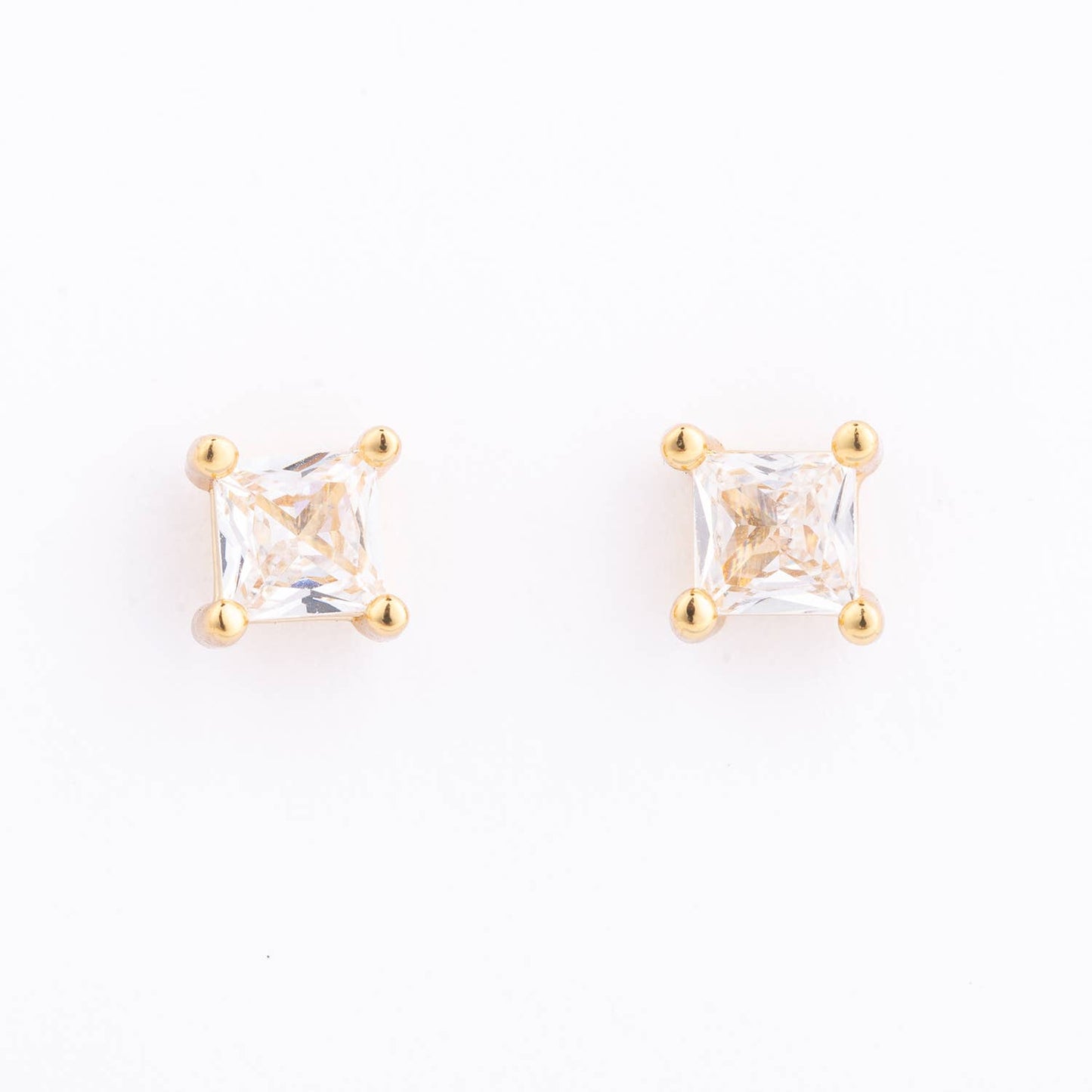 Farrah Square Stud Earrings