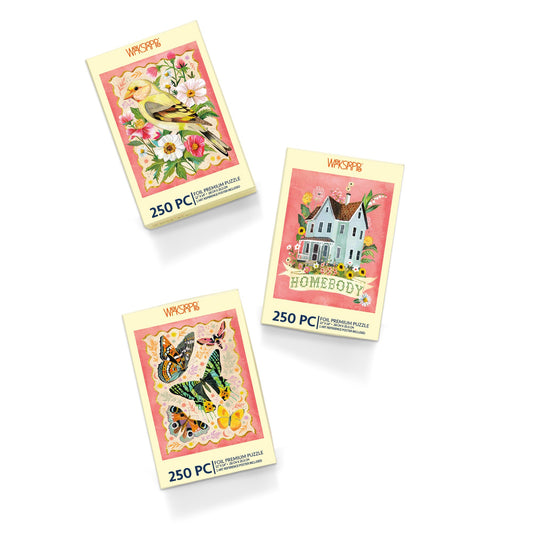 Happy Nester Foil Puzzle Gift Set