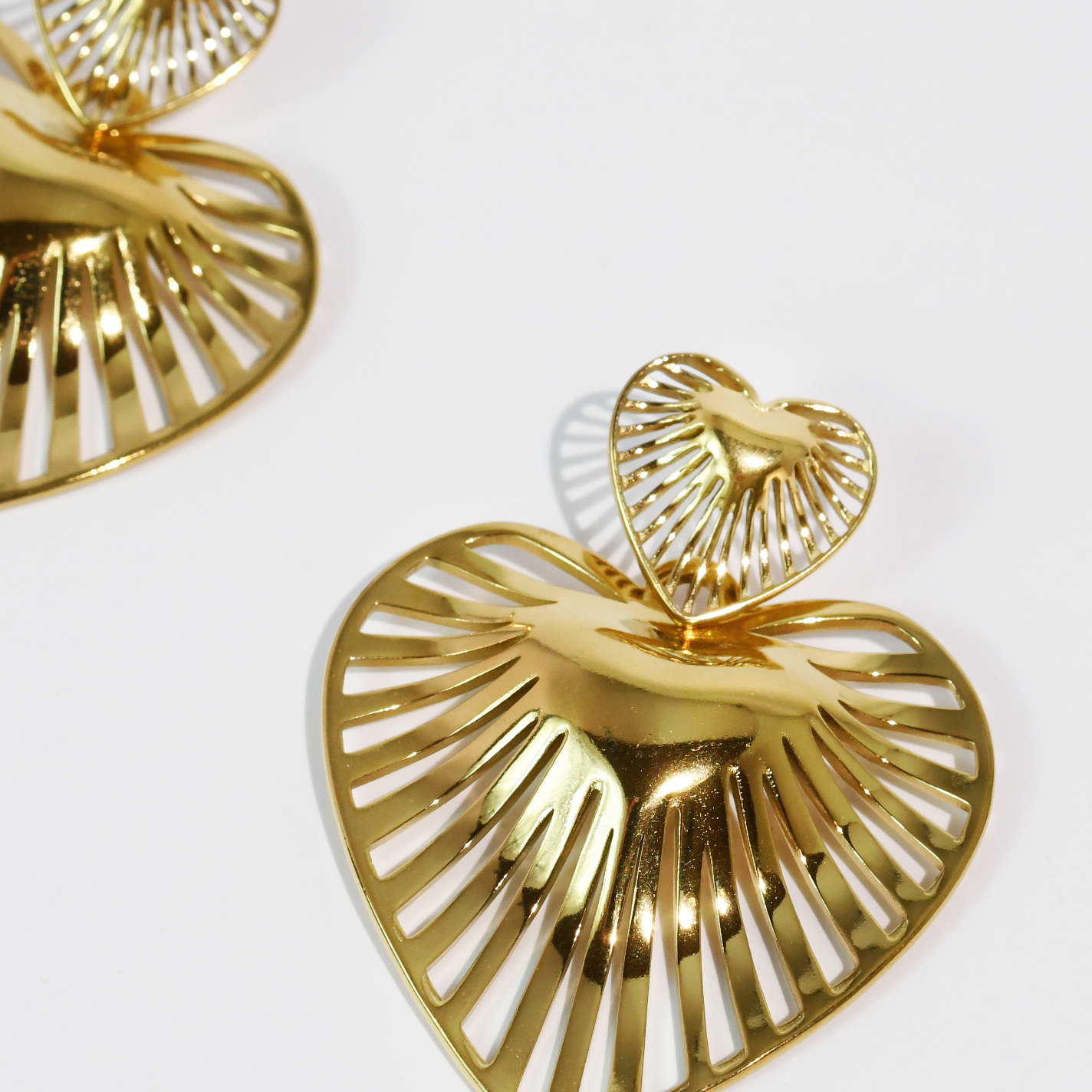 Heart Of Gold Earrings