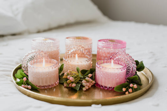 "Island Blossom" 8oz. Petite Shimmer Candle
