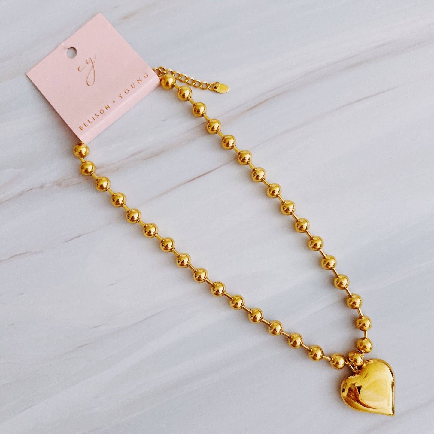 Forever Bold Heart Necklace