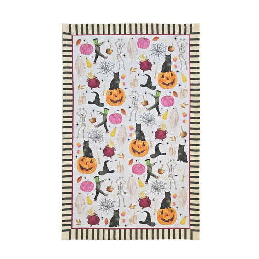 Tricks & Treats Halloween Tea Towel