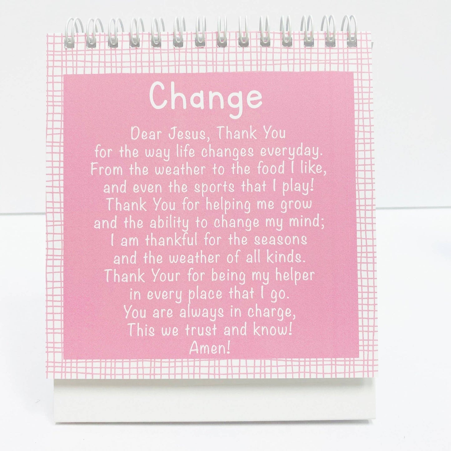 "Prayer Time for Little Ones" Tabletop Prayer Book