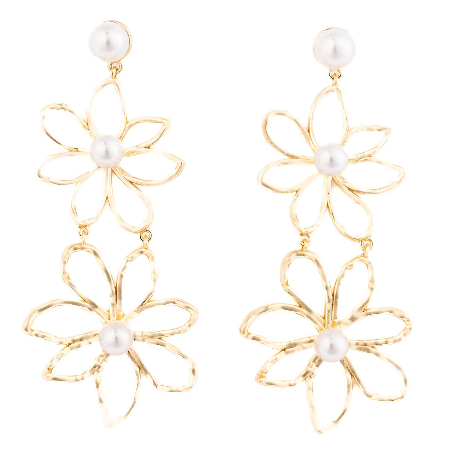 Payton Pearl Flower Earrings