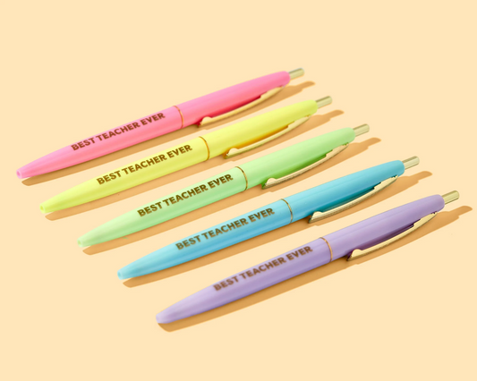 Best Teacher Ever Pen Set