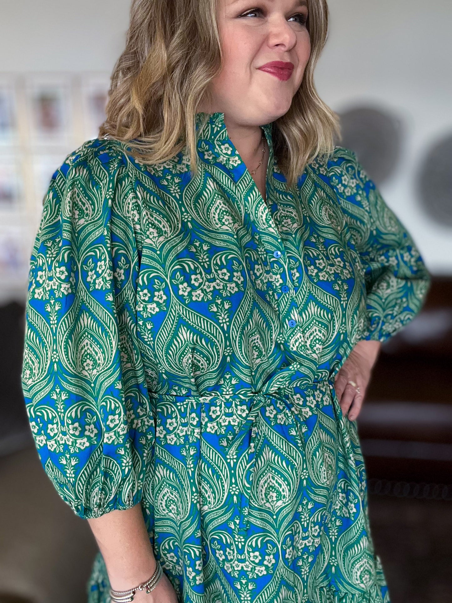 Birds of a Feather Plus-Size Mini Dress