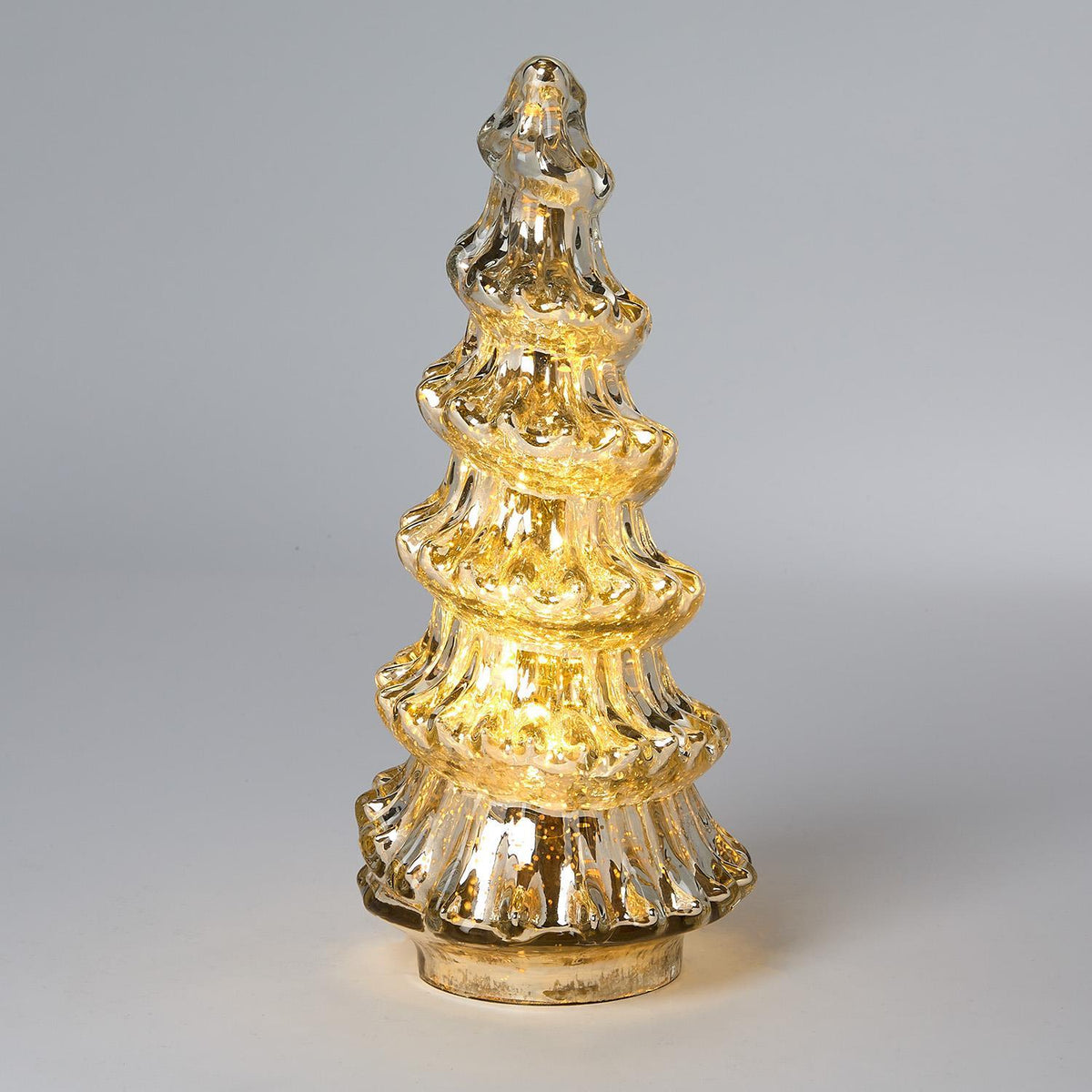 Mercury Glass Swirl Trees