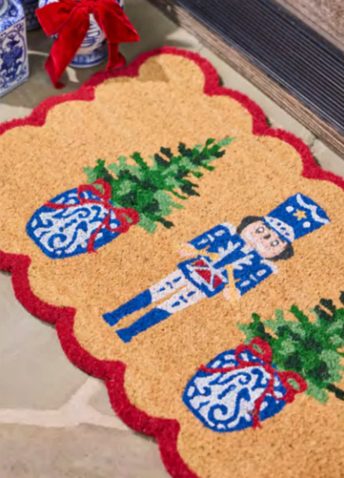 Merry Marchers Door Mat