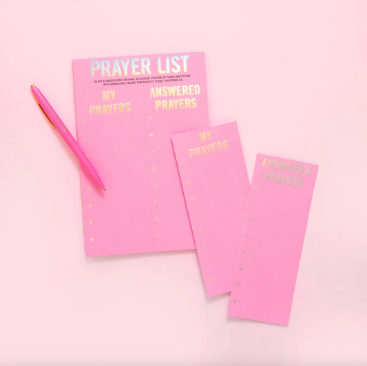 Prayer List Notepad