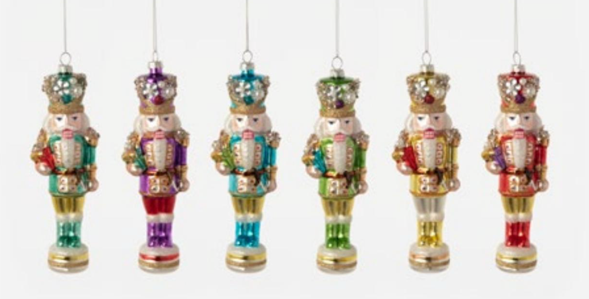 Colorful Nutcracker Ornament