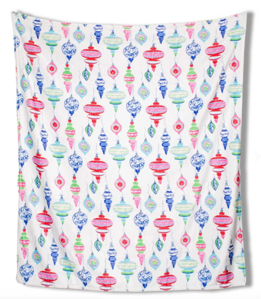 Whimsical Wonders Ornament Throw Blanket