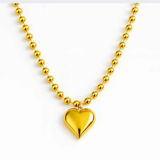 Forever Bold Heart Necklace