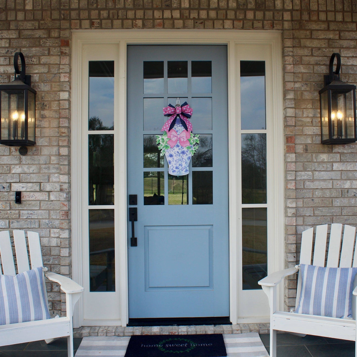 Classic Ginger Jar Door Hanger