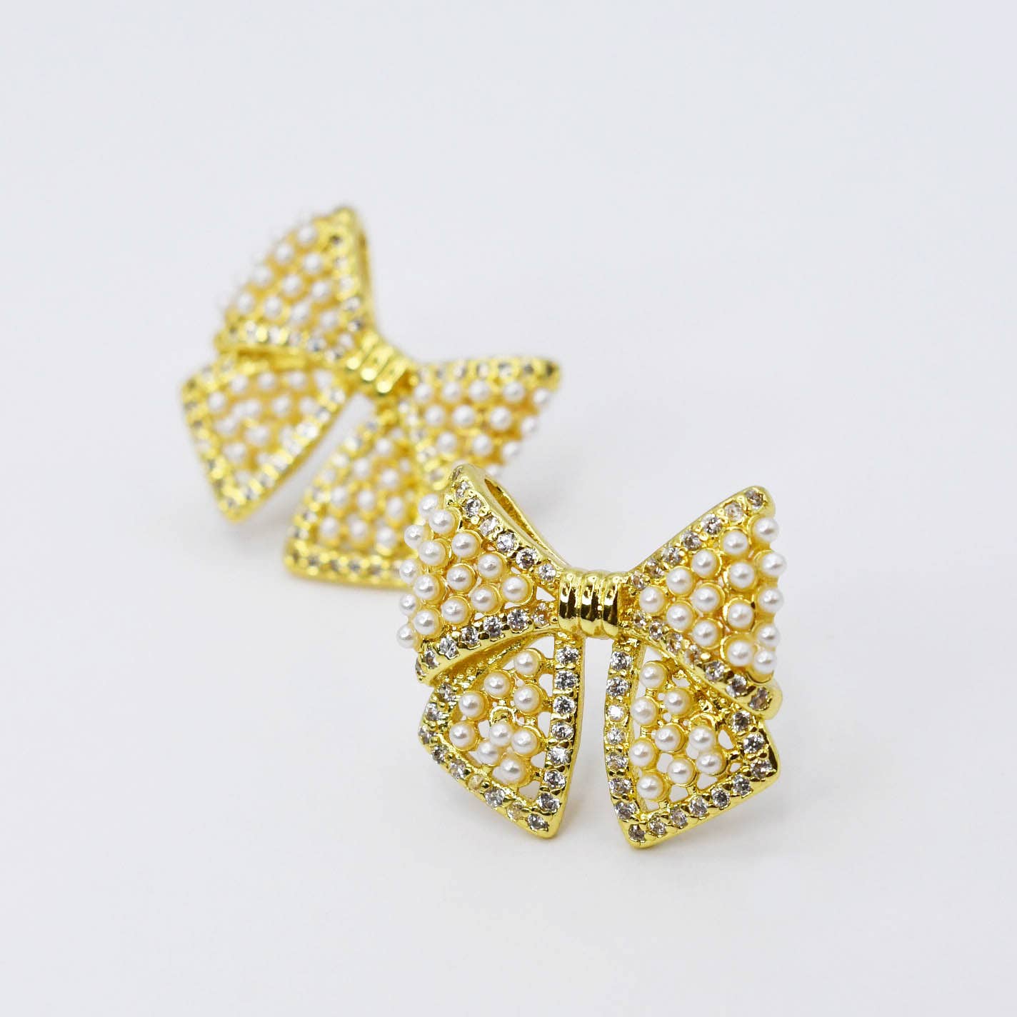 Coquette Bow Stud Earrings