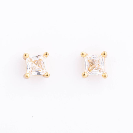 Farrah Square Stud Earrings