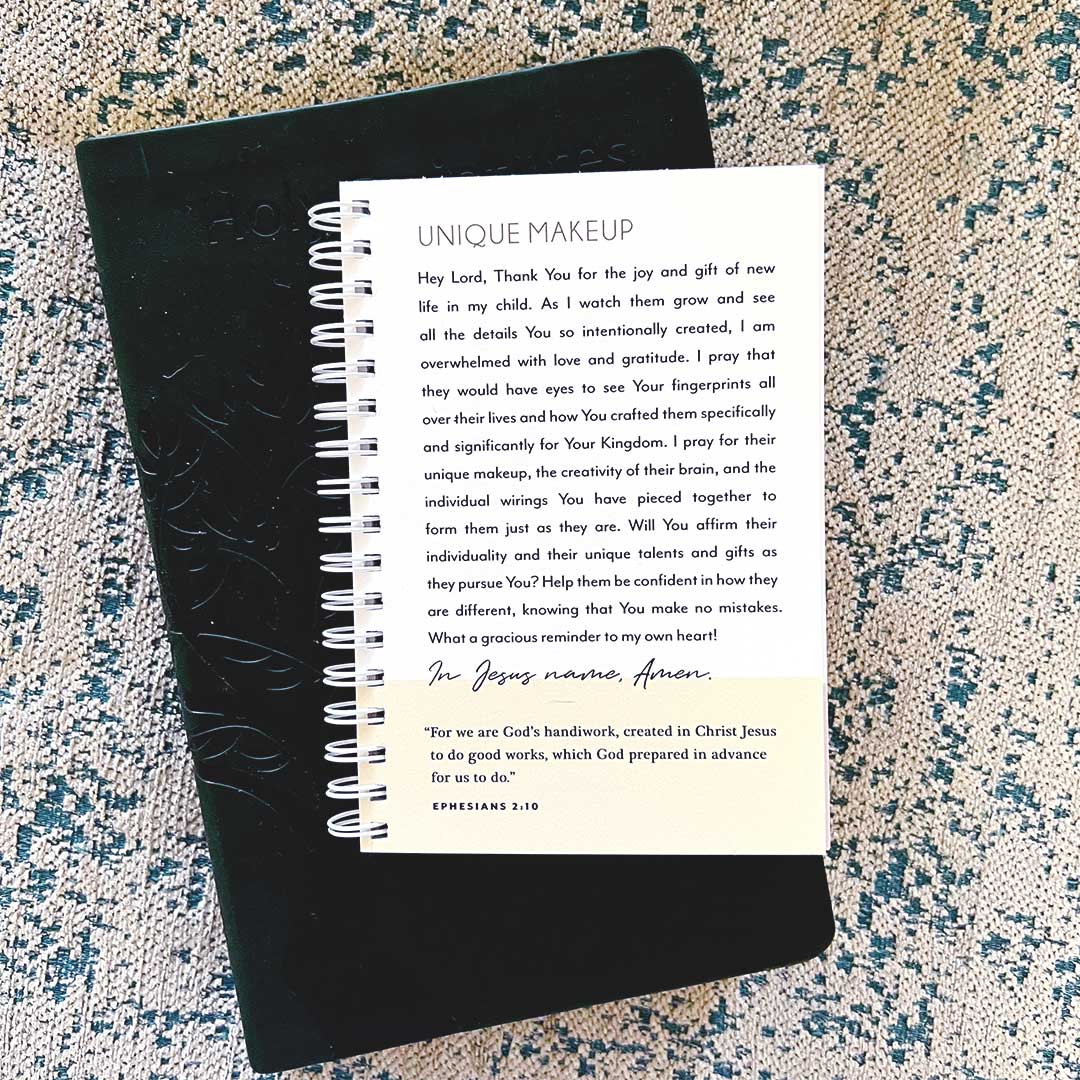 "Prayers for My Child" Spiral Book