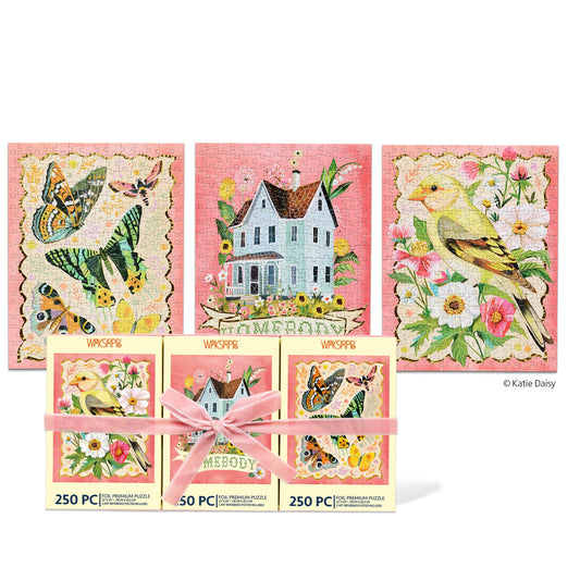 Happy Nester Foil Puzzle Gift Set