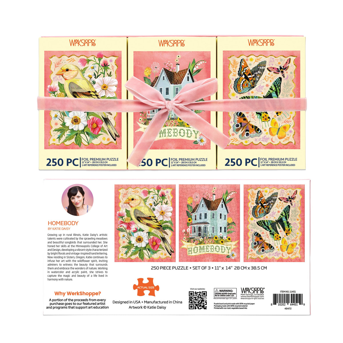 Happy Nester Foil Puzzle Gift Set