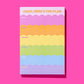"Okay, Here's the Plan" ColorfuL Weekly Planner