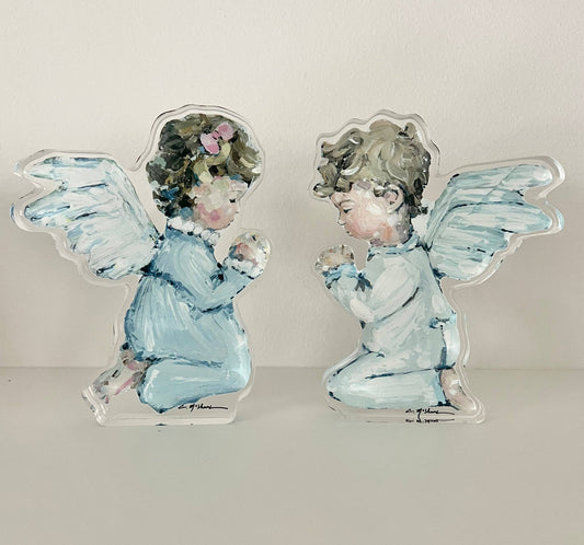 "Tiny Wings III" acrylic shelfie: Large