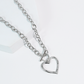 Isn't She Lovely Silver Heart Necklace
