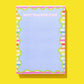 Best Teacher Ever Colorful Notepad