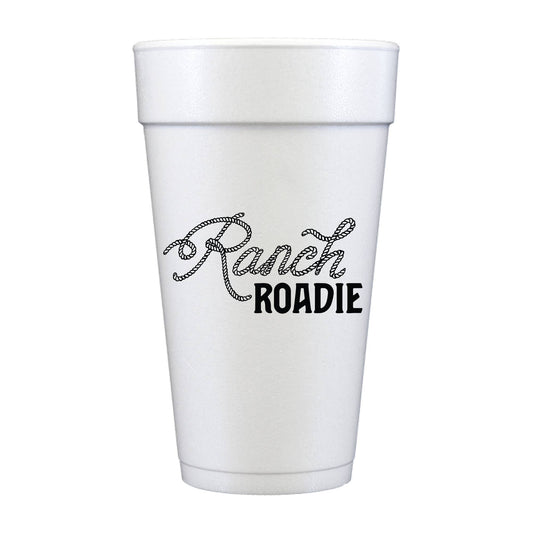 "Ranch Roadie" Rodeo Foam Cups