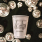 Golf Cart Roadie Frosted Cups