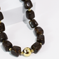 Lumi Dark Beaded Necklace