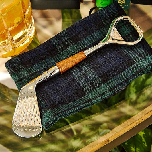 Golf Club Bottle Opener in Gift Pouch