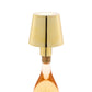 LED Portable Cordless Gold Bottle Lampshade