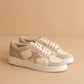 The Liberty Beige Glitter Star Sneaker
