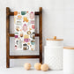 Fall Tea and Coffee Tea Towel