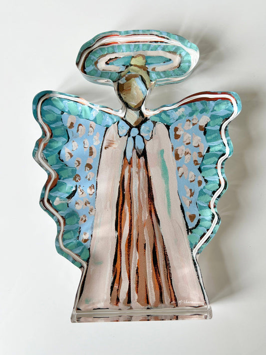 "Heavenly Angel II" acrylic shelfie: Large