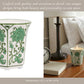 Lavender Verbena Green Chinoiserie Candle