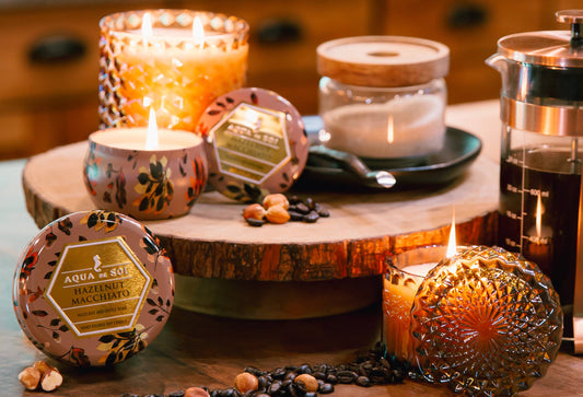 Hazelnut Macchiato Tin Candle