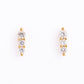 Campbell Drop Mini Stud Earrings