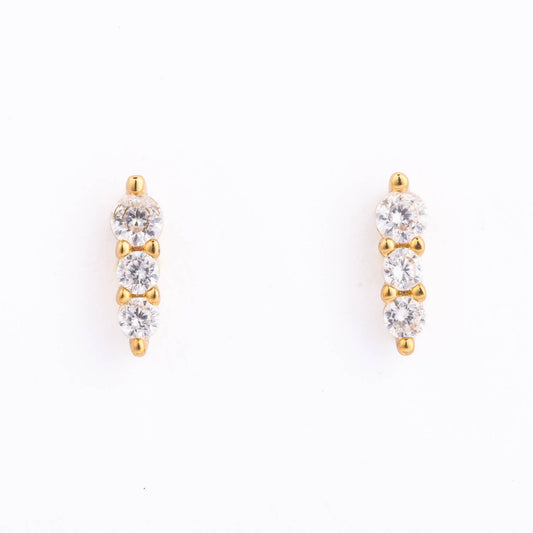 Campbell Drop Mini Stud Earrings