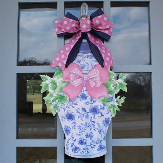 Classic Ginger Jar Door Hanger