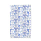 Blue Bow Tea Towel, Chinoiserie & Striped Kitchen Tea Towel