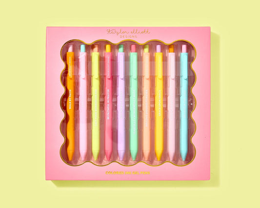 Motivational Faith Gel Pen Set