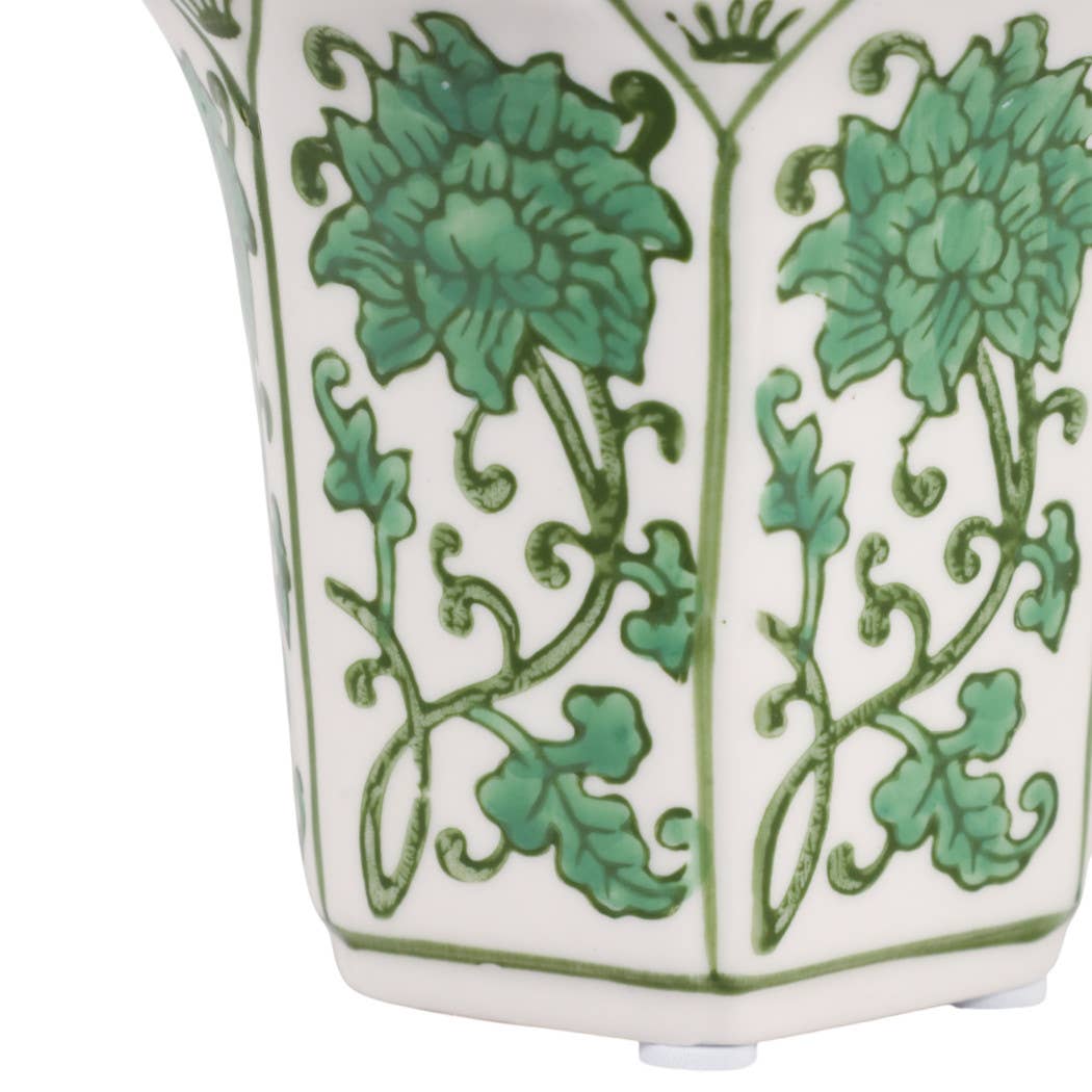 Lavender Verbena Green Chinoiserie Candle