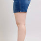 Plus-Size Judy Blue High Rise Stretchy Medium Wash Short
