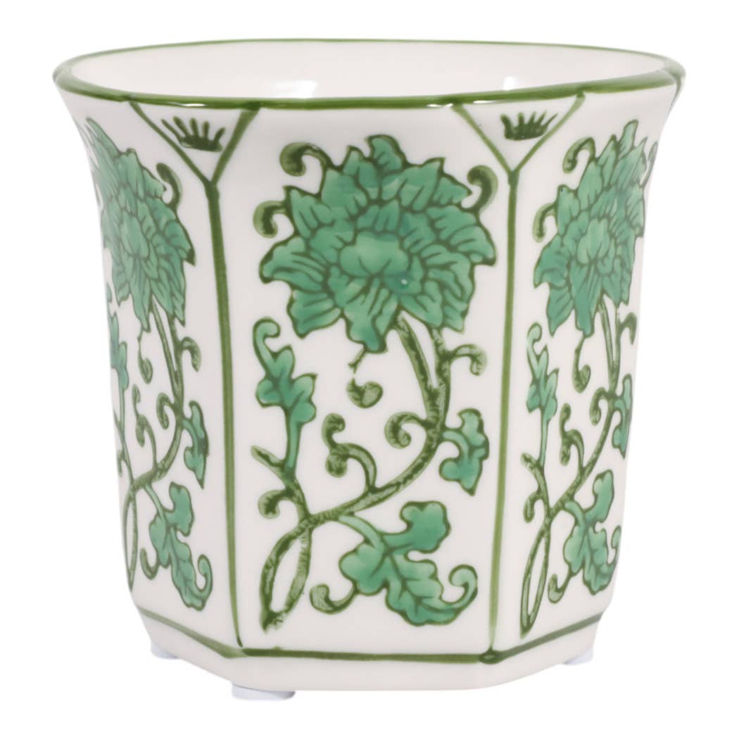 Lavender Verbena Green Chinoiserie Candle