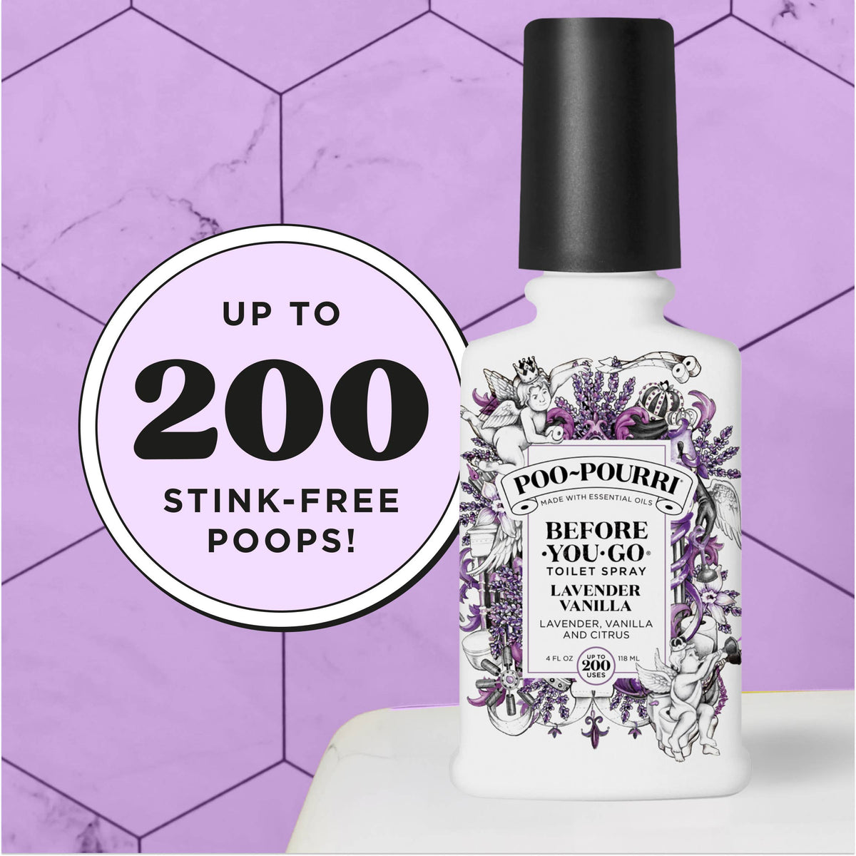 Lavender Vanilla Toilet Spray | Poo~Pourri
