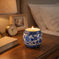 Peony Blue Chinoiserie Candle