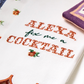 "Alexa, Fix Me a Cocktail" Set of 2 Dish Towels