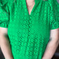 Apple of My Eye(let) Curvy Green Midi Dress