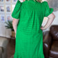 Apple of My Eye(let) Curvy Green Midi Dress