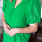 Apple of My Eye(let) Curvy Green Midi Dress
